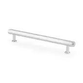 AW830-128-PC - Alexander & Wilks Vesper Hex T-Bar Cabinet Pull - Polished Chrome - 128mm c&sol;c