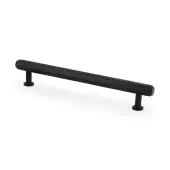 AW830-160-BL - Alexander & Wilks Vesper Hex T-Bar Cabinet Pull - Black - 160mm c&sol;c