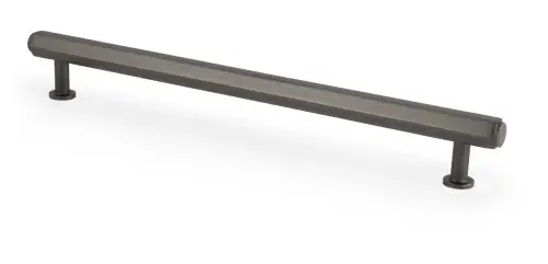 Click Here To Enlarge This Photo Of AW830-224-DBZ - Alexander & Wilks Vesper Hex T-Bar Cabinet Pull - Dark Bronze - 224mm c&sol;c