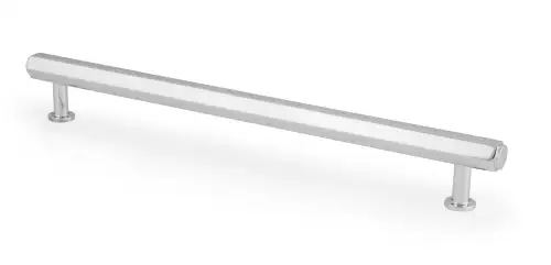 Click Here To Enlarge This Photo Of AW830-224-PC - Alexander & Wilks Vesper Hex T-Bar Cabinet Pull - Polished Chrome - 224mm c&sol;c