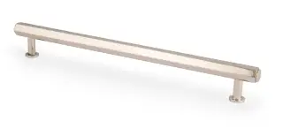 AW830-224-PN - Alexander & Wilks Vesper Hex T-Bar Cabinet Pull - Polished Nickel - 224mm c&sol;c
