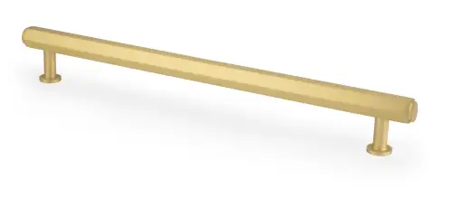 Click Here To Enlarge This Photo Of AW830-224-SB - Alexander & Wilks Vesper Hex T-Bar Cabinet Pull - Satin Brass - 224mm c&sol;c