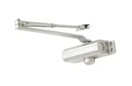 ESDC003 Carlisle Brass Eurospec Fixed Size 3 Overhead Door Closer c&sol;w Fig 6 Bracket - Silver