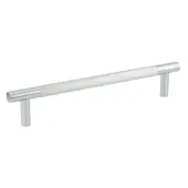 JV1800PC Frelan Hardware Jedo 'Bari' 300mm x 19mm Knurled Pull Handle - Polished Chrome &lpar;Bolt Through Fixing&rpar;