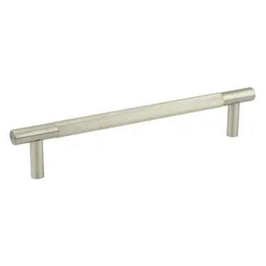 Click Here To Enlarge This Photo Of JV1800SNFF Frelan Hardware Jedo 'Bari' 300mm x 19mm Knurled Pull Handle - Satin Nickel &lpar;Secret Fixing&rpar;