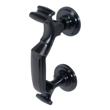 Click Here To Enlarge This Photo Of BLU Performance Doctors Door Knocker&comma; 316 Stainless Steel in a Matt Black Lacquered Finish &lpar;DKB195-MBL&rpar;