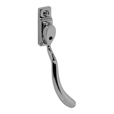 Click Here To Enlarge This Photo Of Pera PER50B Bulb End Window Espagnolette Handle &lpar;Right Hand&rpar; Polished Chrome &lpar;PER50B-RH-PC&rpar;