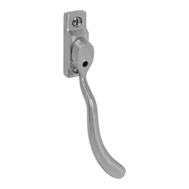 Click Here To Enlarge This Photo Of Pera PER50B Bulb End Window Espagnolette Handle &lpar;Right Hand&rpar; Satin Chrome &lpar;PER50B-RH-SC&rpar;