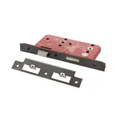 Atlantic - ALKDINB60MBN DIN Mortice Bathroom lock 60mm Backset &lpar;78mm c&sol;c&rpar; - Matt Gun Metal