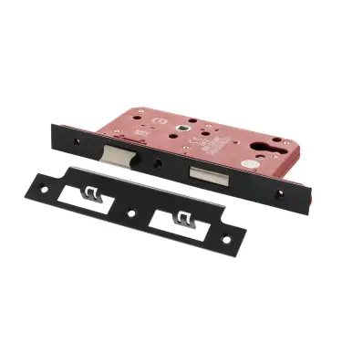Click Here To Enlarge This Photo Of Atlantic - ALKDINES60MB DIN Mortice Euro Profile Sashlock 60mm Backset &lpar;72mm c&sol;c&rpar; - Matt Black
