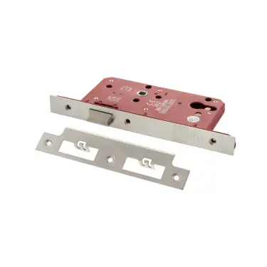 Click Here To Enlarge This Photo Of Atlantic - ALKDINL60SC DIN Mortice Latch 60mm Backset - Satin Chrome