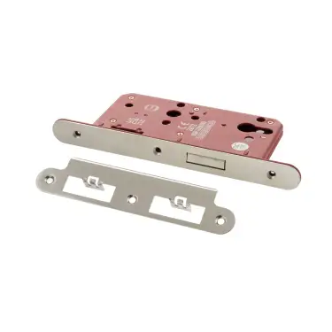 Click Here To Enlarge This Photo Of Atlantic - ALKDINRED60PC DIN &lpar;Radius&rpar; Euro Profile Deadlock 60mm Backset - Polished Chrome