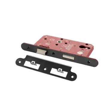 Click Here To Enlarge This Photo Of Atlantic - ALKDINRES60MBN DIN &lpar;Radius&rpar; Euro Profile Sashlock 60mm Backset &lpar;72mm c&sol;c&rpar; - Matt Gun Metal