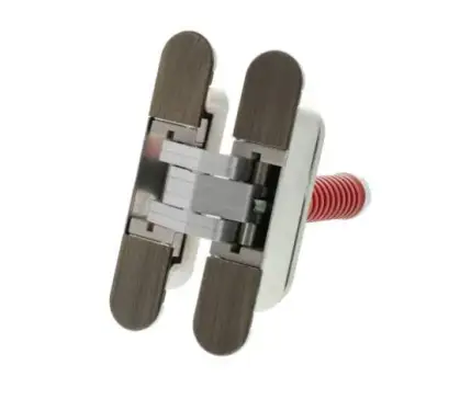 Click Here To Enlarge This Photo Of AGBH32SHDMAB - AGB Eclipse 3&period;2 Heavy Duty Self-Close Concealed Hinge for 60kg door - Matt Antique Brass