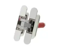 AGBH32SHDSC - AGB Eclipse 3&period;2 Heavy Duty Self-Close Concealed Hinge for 60kg door - Satin Chrome