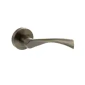 Atlantic - S34RAB STATUS 'Colorado' Lever on Round Rose - Antique Brass