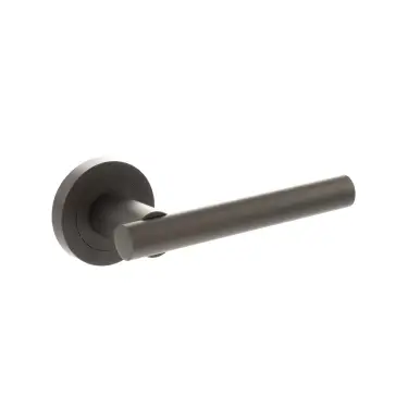 Click Here To Enlarge This Photo Of Atlantic - S28RUDB STATUS 'Nebraska' Lever on Round Rose - Urban Dark Bronze