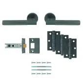 UDP010ANT&sol;INTB - Carlisle Brass 'Lagos' Ultimate Door Pack - Anthracite