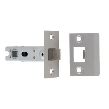 Click Here To Enlarge This Photo Of BTL30SSS Carlisle Brass Eurospec 76mm CE Tubular Mortice Latch &lpar;Square&rpar; Satin Stainless Steel