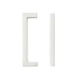 TDFPS-96-BN - Zoo Hardware Square Block Cabinet Pull Handle 96mm c&sol;c Brushed Nickel Finish