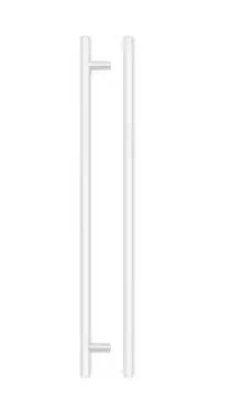 Click Here To Enlarge This Photo Of TDFPT-288-348MW - Zoo Hardware T Bar Cabinet Handle 288mm c&sol;c &lpar;348mm Overall Length&rpar; Matt White Finish
