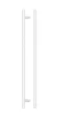 TDFPT-320-380MW - Zoo Hardware T Bar Cabinet Handle 320mm c&sol;c &lpar;380mm Overall Length&rpar; Matt White Finish