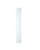 ZAS32RC-PCW - Zoo Hardware Finger Plate with Radius Corners &lpar;Plain&rpar; 75mm x 475mm - Powder Coated Matt White