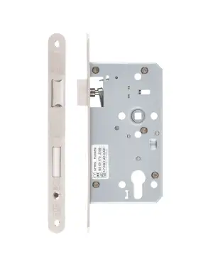 Click Here To Enlarge This Photo Of ZDL7260ESC-R-SSS - Zoo Hardware Din Escape Sashlock - 72mm Centres - 60mm Backset &lpar;Radius&rpar; Satin Stainless Steel Finish