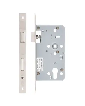 Click Here To Enlarge This Photo Of ZDL7260ESC-S-SSS - Zoo Hardware Din Escape Sashlock - 72mm Centres - 60mm Backset &lpar;Square&rpar; Satin Stainless Steel Finish