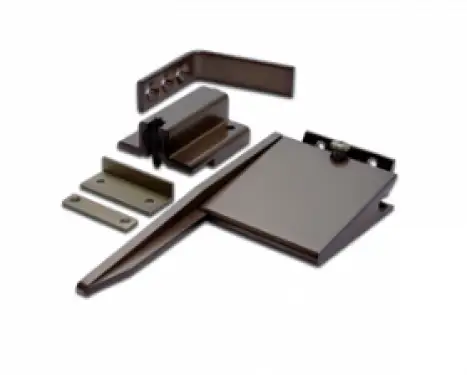 Click Here To Enlarge This Photo Of ZDS0036-BZ - Zoo Hardware Size 3-6 Door Selector for Double Rebated Doors &lpar;with 102mm arm&rpar; Bronze Finish