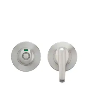 Click Here To Enlarge This Photo Of ZPS006ISS-HEX - Zoo Hardware DDA Disabled Turn and HEX Release with Indicator &lpar;Grade 304&rpar; Satin Stainless Steel