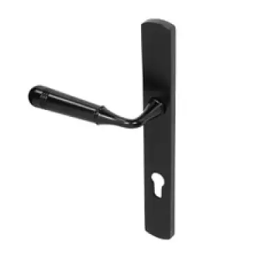 Click Here To Enlarge This Photo Of BLU Performance Opera 92mm Multipoint Lock Lever Handle&comma; 316 Stainless Steel in a Matt Black Lacquered Finish &lpar;TBH095B-MBL&rpar;