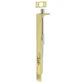 JSS51SB Frelan Hardware Satin Brass &lpar;SS&rpar; Lever Action Flush Bolt 203mm x 20mm Square Forend