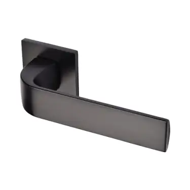 Click Here To Enlarge This Photo Of 5M-2732-Q-153 M&period;Marcus Sorrento Lisbon Lever Set on Square Rose Matt Black