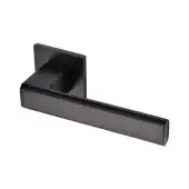 5M-3954-Q-153 M&period;Marcus Sorrento Madrid Lever Set on Square Rose Matt Black