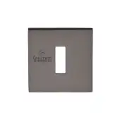 5M-4048-Q-141 M&period;Marcus Sorrento Keyhole Escutcheon on Square Rose Venetian Bronze