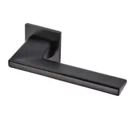 5M-4140-Q-153 M&period;Marcus Sorrento Seville Lever Set on Square Rose Matt Black