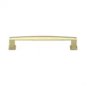 C4384 152-PB Heritage Brass Cabinet Pull Vintage Design 152mm ctc Polished Brass Finish