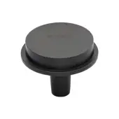 C4592 38-MB Heritage Brass Flat Round Knob Design 38mm Matt Bronze finish