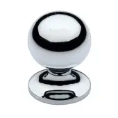 C8321 32-PC Heritage Brass Cabinet Knob Ball Design 32mm Polished Chrome finish
