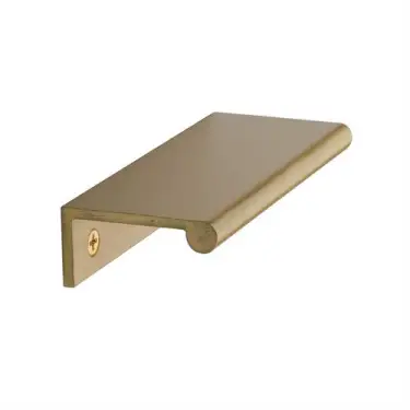 Click Here To Enlarge This Photo Of EPR100-40-SB Heritage Brass EPR Edge Pull Cabinet Handle 100mm Satin Brass finish