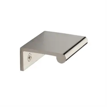 Click Here To Enlarge This Photo Of EPR50-40-PNF Heritage Brass EPR Edge Pull Cabinet Handle 50mm Polished Nickel finish
