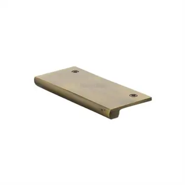 Click Here To Enlarge This Photo Of EPT50-38-AT Heritage Brass EPT Edge Pull Cabinet Handle 50mm Antique Brass finish