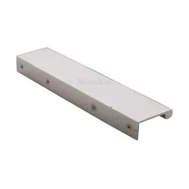 Click Here To Enlarge This Photo Of EPTR200-44-PNF Heritage Brass EPTR Edge Pull Cabinet Handle 200mm Polished Nickel finish