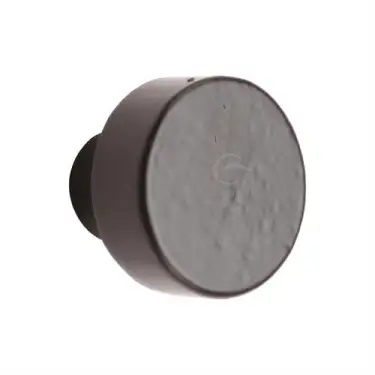 Click Here To Enlarge This Photo Of FB3880 30 M&period;Marcus Matt Black Rustic Iron The Cabinet Knob Helios Design 30mm Black Iron
