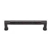 HAM0312 203-MB Heritage Brass Cabinet Pull Bauhaus Hammered Design 203mm ctc Matt Bronze Finish
