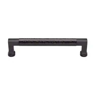 Click Here To Enlarge This Photo Of HAM0312 320-MB Heritage Brass Cabinet Pull Bauhaus Hammered Design 320mm ctc Matt Bronze Finish