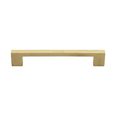 Click Here To Enlarge This Photo Of HAM0337 128-SB Heritage Brass Cabinet Pull Metro Hammered Design 128mm ctc Satin Brass Finish