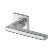SS-SQ-182-S M&period;Marcus 'Steel Line' Apollo Lever on Square Rose Satin Stainless Steel Finish