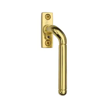 Click Here To Enlarge This Photo Of V1006L RH-PB Heritage Brass Lockable Espagnolette Right Handed Polished Brass finish